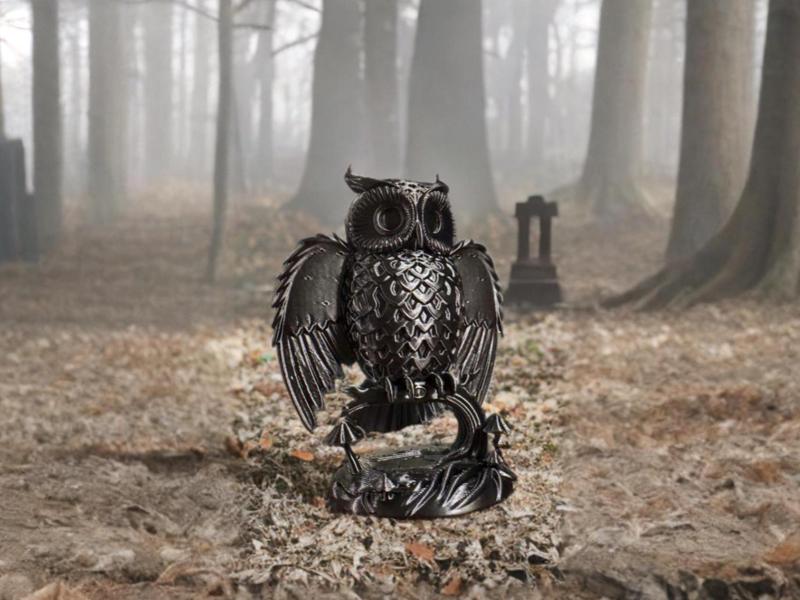 Midnight Sentinel Owl