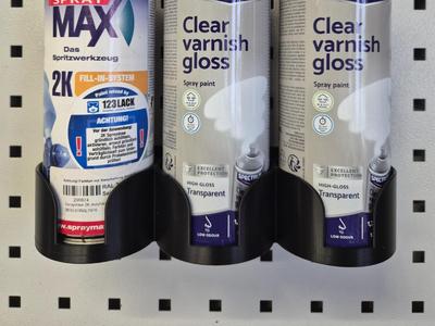 Spray Can Holder Garant Pegboard
