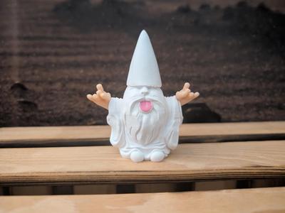 Cat Metal Gnome