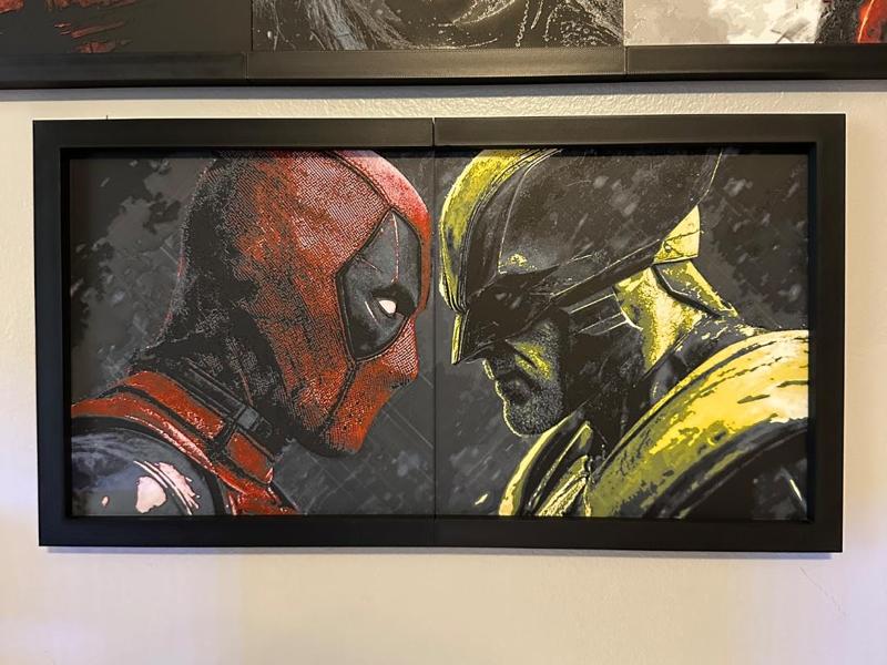 Deadpool & Wolverine Hueforge