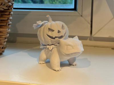 Bulbasaur with Pumkin / Halloween 