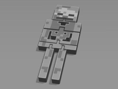 Attempt at a Flexi Skeleton Model (from Makerlab)