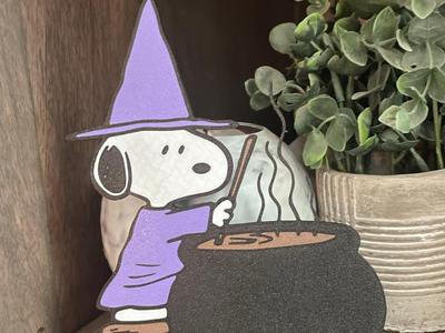 Snoopy Witch Display / 4 color / Peanuts Halloween