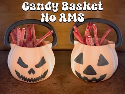 Halloween Candy Basket