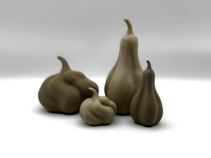 Wierd Modern Pumpkins