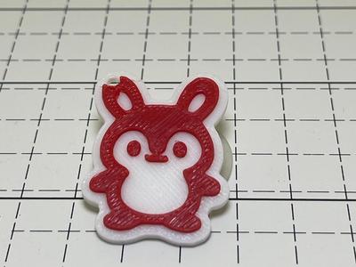 cute bunny keychain
