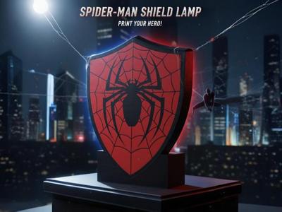 Spiderman Shield Lightbox