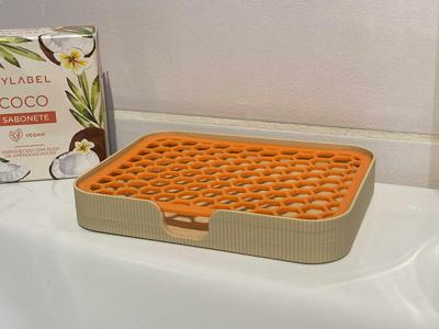 Self Draining Soap Dish