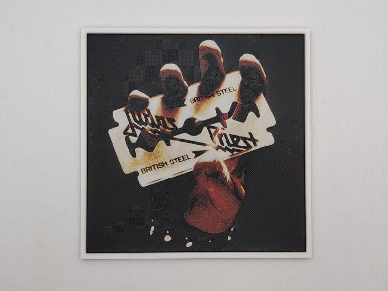Judas Priest: British Steel (1980) - Album Cover