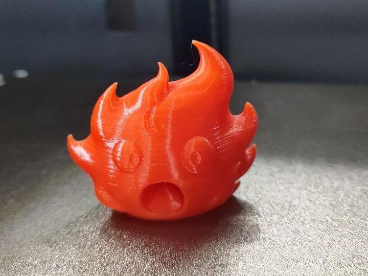 Enchanted Calcifer Tea Lamp