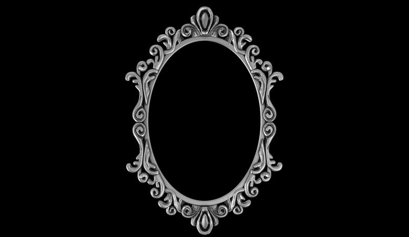 Hand Carved Wood Frame