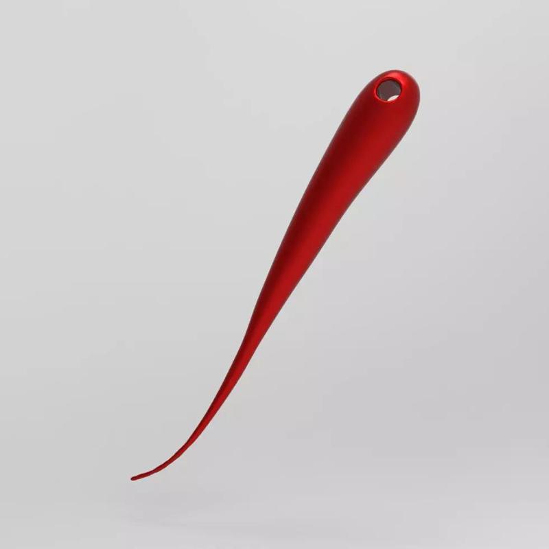 Spiky Bead - Jewelry Pendant 3D Model with Bur