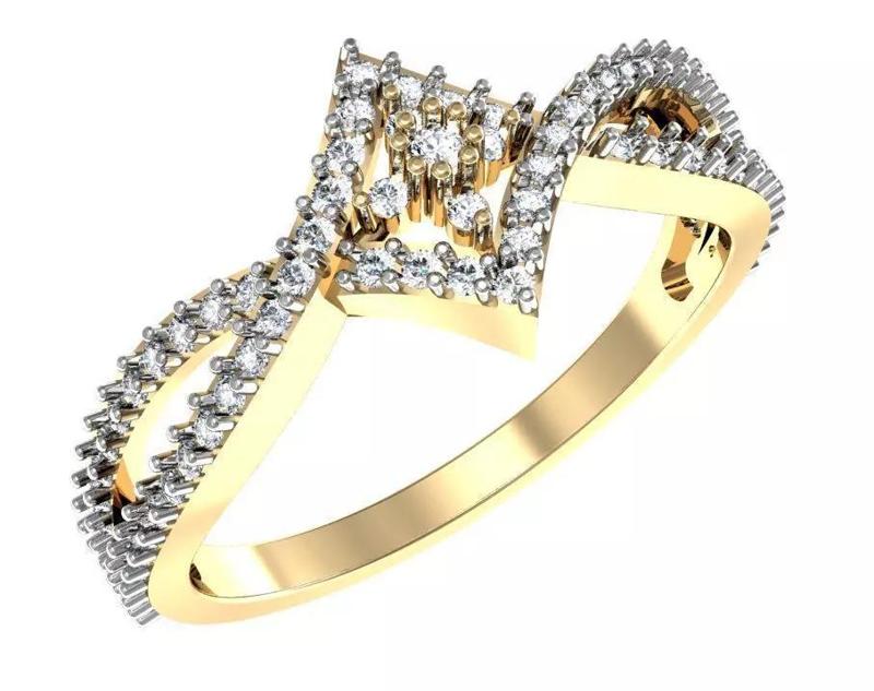 Yellow Gold Rings for Women Online