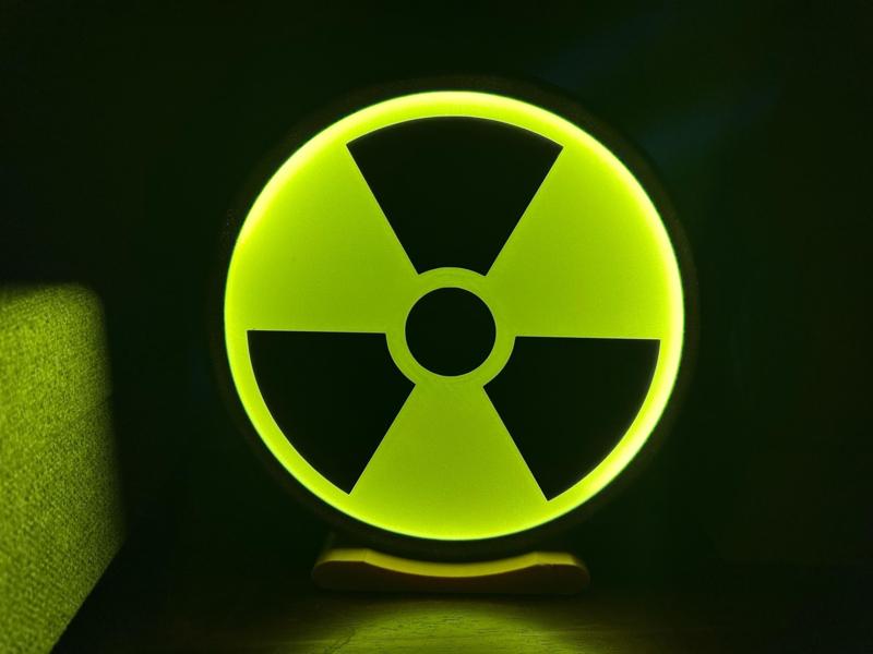 3D Printed Nuclear Lamp