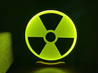 3D Printed Nuclear Lamp