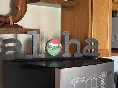 Grinch Icon for Aloha Sign
