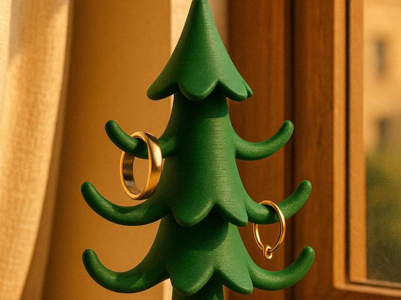Christmas tree ring holder