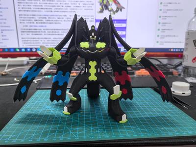 Pokemon Zygarde 100% Forme Squishy Perfect Form Z God mega Wishiwashi Gundam Pokemon (part printing)