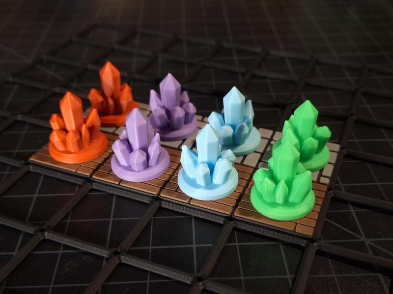 Crystal Tile For RPG Grids