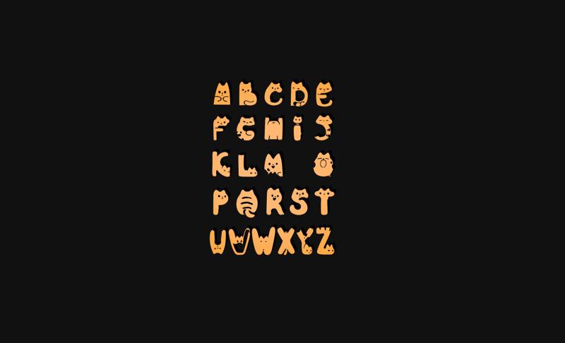 Cat Alphabet