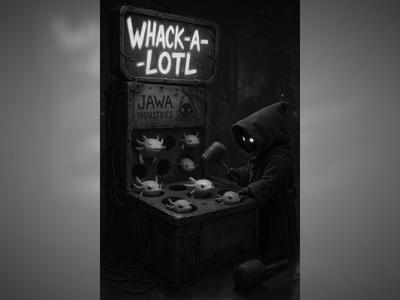 Whack-a-lotl Hueforge