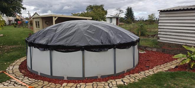bestway pool winter cover sphere frame/ Unterkonstruktion Abdeckplane