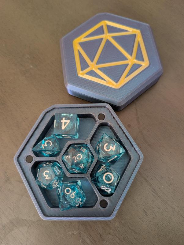 Hexagonal Dice Box