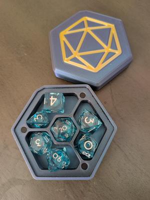 Hexagonal Dice Box