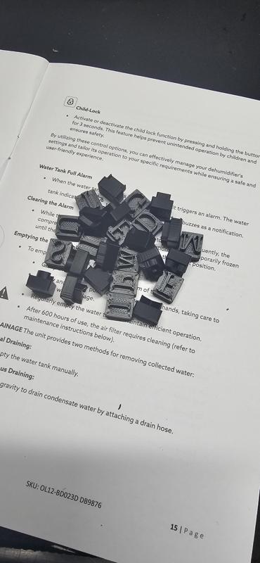 Letter Stamps