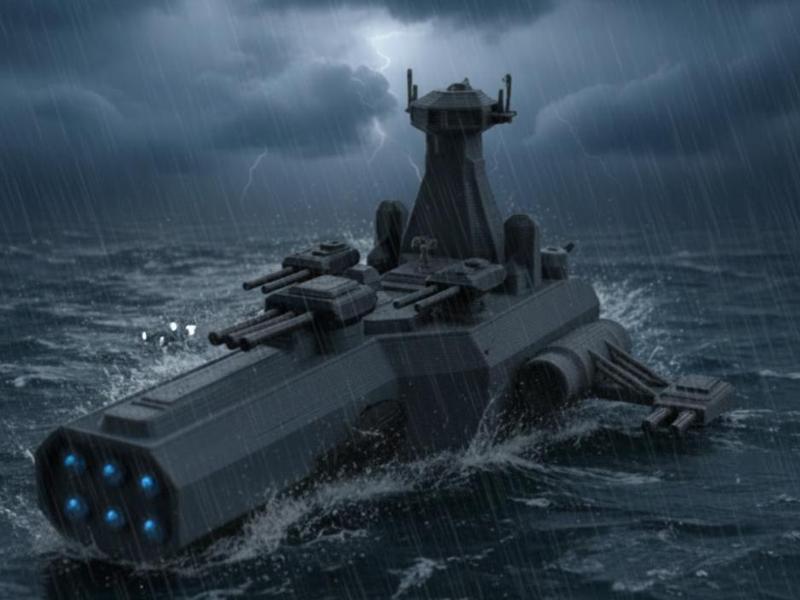 Futuristic Battleship