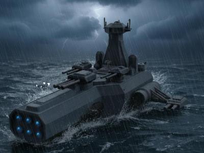 Futuristic Battleship