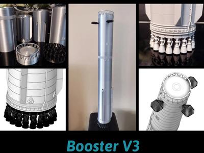 Booster V3 / 1:100 SpaceX