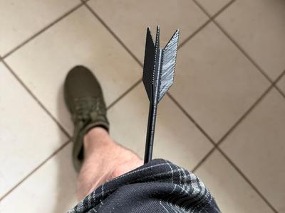 I took an arrow to the knee - cosplay prop