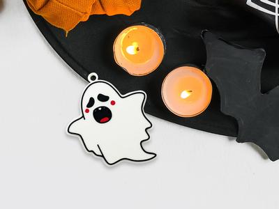 Scary Ghost Keychain for Halloween