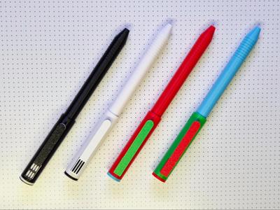 Twist and Click Pen with Exchangeable Clip N Cover