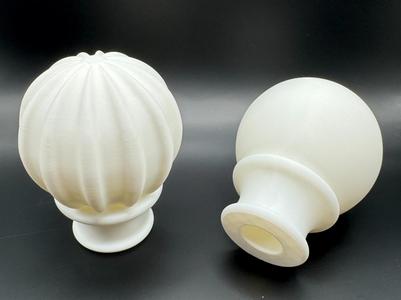 Curtain Rod Finial (Decorative End Cap)