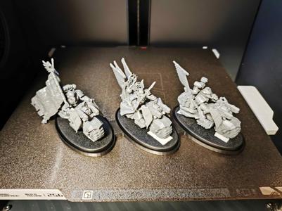 Movement Tray for WH40k Unit 3x75 Oval