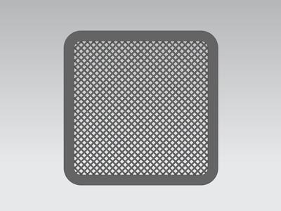 90×90mm dust filter