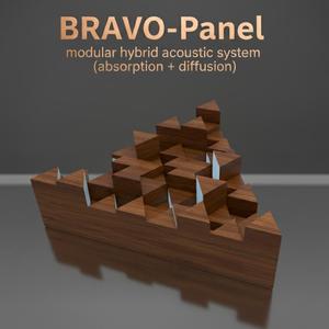 Bravo-Panel V1.1 (hybrid acoustic panel)