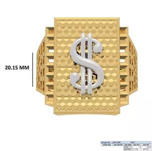 Gents Ring Leight Weight Paper Casting
