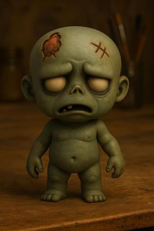 Cute Zombie Figurine