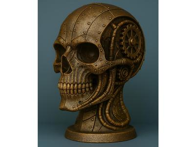 Steampunk Skull