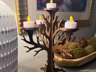 Tree candelabra