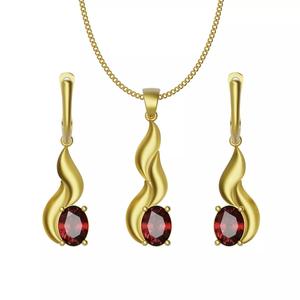 Cloud necklace and earrings