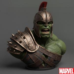 Hulk Gladiator Bust - Green Giant in Sakaar Armor