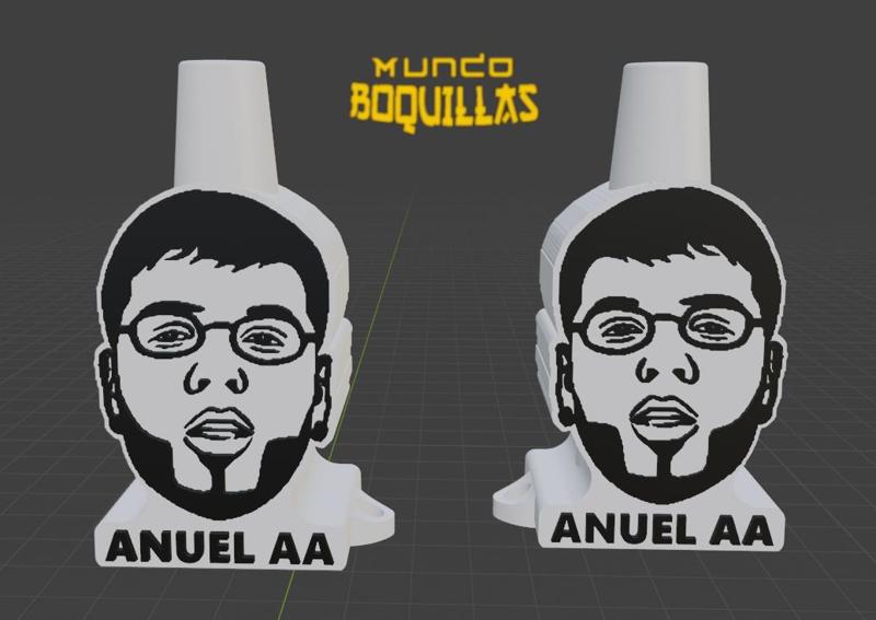 Anuel AA Mouthpiece