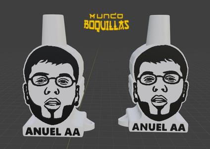 Anuel AA Mouthpiece