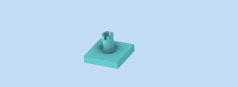 Plate 2x2 with PIN