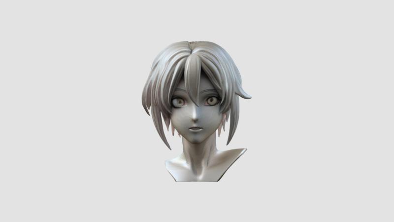 anime girl bust