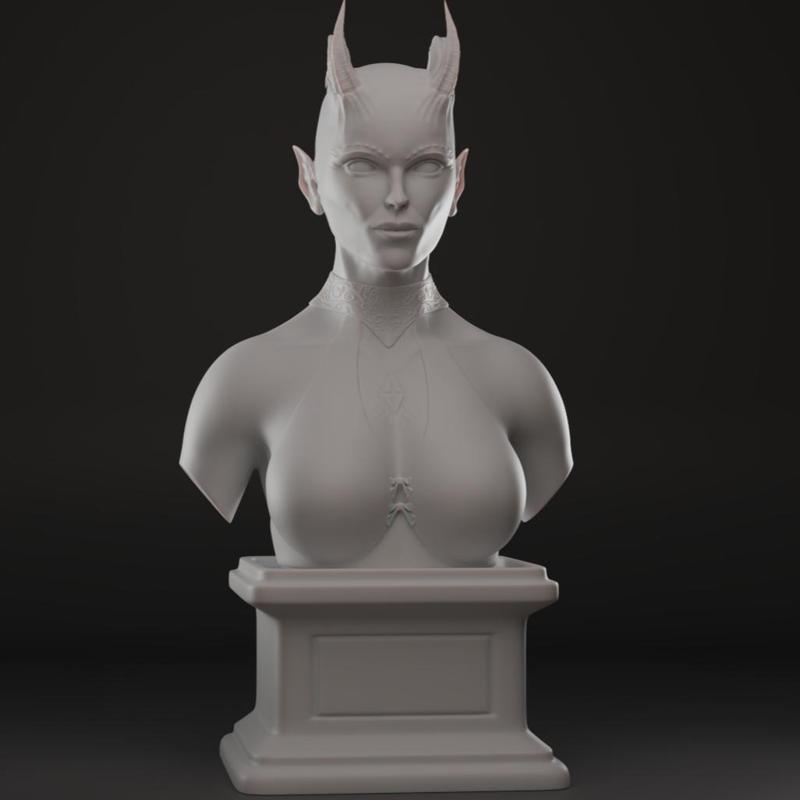 Demon Girl Bust